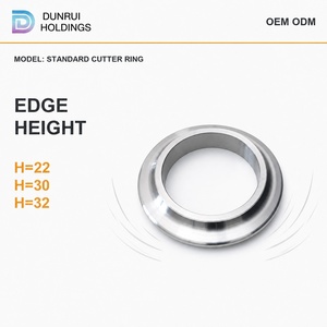 Anello per TBM e Disco Tagliante Dunrui H=28 in Acciaio Utensile, 1 Anno di Garanzia, Prodotto a Shandong, Fornitura Certificata dalla Fabbrica per Herrenknecht - Product Image 1