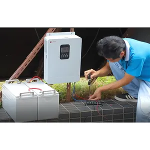 Système d'énergie solaire hybride Full House 4 kW 2000 W 2 kVA 2 kW avec stockage de batterie 6 kW - Prix - Product Image 4