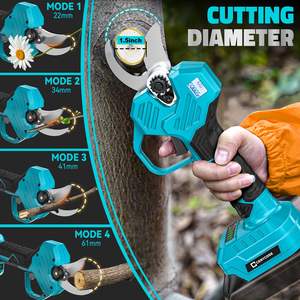 Sécateur électrique sans fil portable SK5, cisailles de taille pour arbres fruitiers, outil de jardin avec écran LCD - Product Image 3