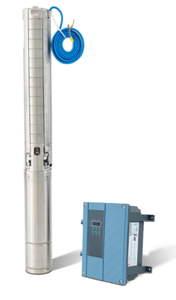 Bomba Sumergible Híbrida Solar AC/DC de 4HP 3KW para Pozos Profundos, 52m de Altura de Elevación, 30m³/h de Flujo Súper Grande, Totalmente Automática para Riego por Goteo Agrícola - Product Image 2