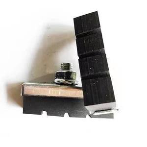 Pastillas de freno de caliper de metal y caucho compuesto, duraderas para sistemas de freno de bicicleta - Product Image 2