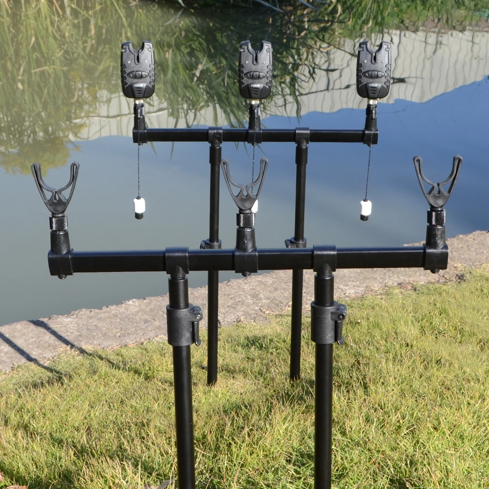 Hirisi Carp Fishing Rod Pod Holder - Ideal for Alarms & Swingers Hirisi Carp Fishing Rod Pod Holder - Ideal for Alarms & Swingers