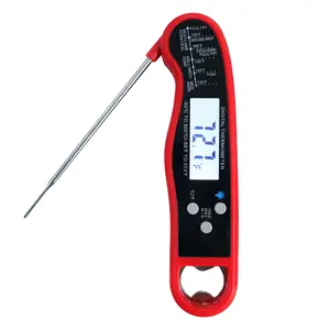 Barbekü pişirme gıda dijital termometre elektrikli su geçirmez et termometresi dijital pişirme termometresi