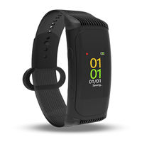 Montre V50 Enregistreur vocal Enregistrement audio activé par la voix Bracelet intelligent Bracelet de sport Bracelet portable Lecteur de musique MP3 Dictaphone
