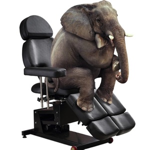 Kisen Popular Fashion Tatto Chair Armrest Manual Adjustable Custom Beauty <b>Bed</b> for Body Massage Facial Treatment - Product Image 1