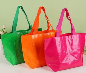 Handheld Shopping Large Tote <b>Carrier</b> <b>Bags</b> Groceries <b>Storage</b> <b>Bag</b> Stylish Design <b>for</b> Outdoor Activities Promotion Gift - Product Image 2
