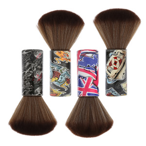 Wanmei Hairbrush Round Bristle Paddle <b>Brush</b> For Salon Hair Cleaning And Removal Random Color - Product Image 5