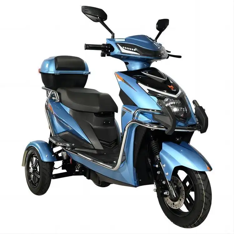 Scooters électriques adultes ménage moto tricycles électriques pour les personnes âgées tricycles électriques