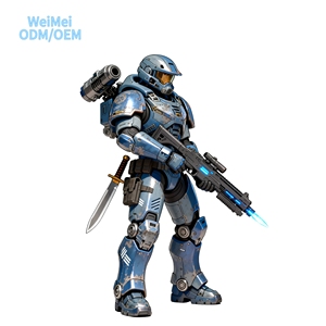 ODM/OEM Tùy Chỉnh Mecha Chiến Binh Hành Động Con Số PVC Nhựa Quy Mô <span class=keywords><strong>1</strong></span>/<span class=keywords><strong>6</strong></span> Siêu Mềm Sang Trọng Tùy Chỉnh Logo Có Sẵn - Product Image 2