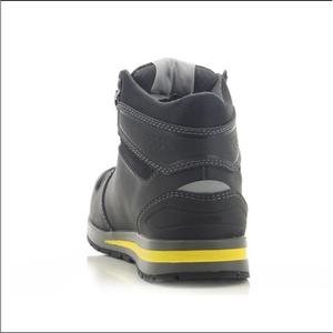 Chaussures de sécurité Safetyjogger noires à bout rond, hauteur moyenne, moulées par injection, antidérapantes, imperméables, antistatiques, bottes de travail, taille 36 à 45 - Product Image 2