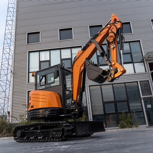 Mini-excavatrice de 3,5 tonnes, puissante machine de terrassement hydraulique pour le défrichement des terres agricoles, les travaux de construction et les projets d'excavation - Product Image 6