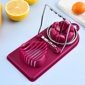 Vente Flash Usine : Trancheuse à Œufs en Acier Inoxydable PP+304 pour Couper les Œufs Moelleux, les Ingrédients, les Fruits et les Légumes - Product Image 3