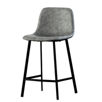 Factory Direct Sale Hotel High-End-Bar stuhl Luxus Cafe Möbel Metall Gold Leder Stoff High Bar Hocker Stühle