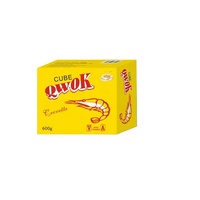 Cube d'assaisonnement HALAL naturel 10g saveur crevettes pour soupes