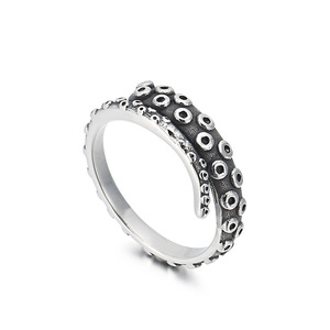 Herren Geometrischer Wasserdichter Vergoldeter Edelstahl Kristall-Strass Bart-<span class=keywords><strong>Ring</strong></span> Klassischer Unisex Verstellbarer Offener CNAS-Zertifizierter <span class=keywords><strong>Ring</strong></span> - Product Image 5