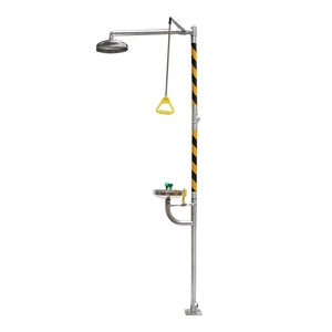 Doccia di Emergenza Combinata con Set di Sicurezza, Stazione di <span class=keywords><strong>Lavaggio</strong></span> <span class=keywords><strong>Occhi</strong></span> e Viso, Soluzione <span class=keywords><strong>per</strong></span> <span class=keywords><strong>Lavaggio</strong></span> Oculare - Product Image 5