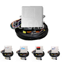 Kit de conversion de gaz pour voiture BCgas Autogas, système d'injection séquentielle, unité de commande électrique CNG GPL, 2568D 6 cylindres 8 cylindres, certifié ISO