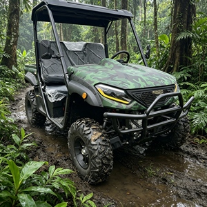 <span class=keywords><strong>Véhicule</strong></span> <span class=keywords><strong>utilitaire</strong></span> électrique 4x4 de 10 kW pour la chasse, adapté aux ranchs, forêts et sentiers - Product Image 6