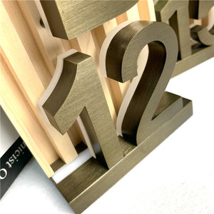 Numero di modello di case di tronchi di grandi dimensioni in acciaio inossidabile 5163 marchio Nz numeri civici e lettere - Product Image 4