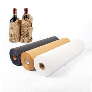 Oemrollingpaper 벌집 종이 포장 포장 공예 포장 롤 공예 롤 선물 포장지 벌집 종이 블랙 - Product Image 1