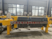 Presse à filtre à chambre de 40 m² 800*800mm à déplacement automatique des plaques pour le lavage du sable, la déshydratation des eaux usées et des boues de pierre