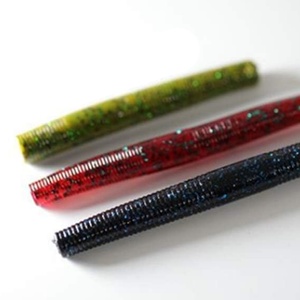 Leurres souples en silicone pour la pêche au bar, type Senko Worms - Product Image 2