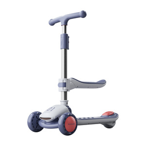 <span class=keywords><strong>Patinete</strong></span> de Pedales Ajustable LS para Niños de 6 a 14 <span class=keywords><strong>Años</strong></span>, Cuerpo de Hierro, <span class=keywords><strong>3</strong></span> Ruedas, Asiento Acolchado, Ruedas Silenciosas, Luces Intermitentes - Product Image 6