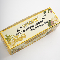 Scatole di Cartone Pieghevoli Personalizzate per Imballaggio di Creme Skincare con Chiusura a Incastro