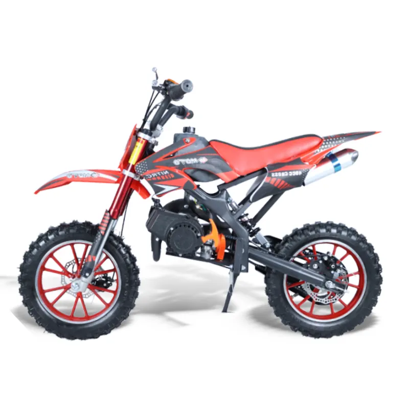 Moto tout-terrain 49cc 50cc 110cc à essence automatique 2 temps EPA CE pour enfants mini moto pit bike