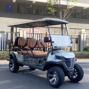 Trại Tùy Chỉnh Năng Lượng Mặt Trời Bảng Điều Khiển Điện Golf Cart 6 Chỗ Ngồi Tham Quan Golf Scooter Off Road Câu Lạc Bộ Xe - Product Image 3