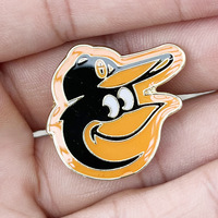 Pin Lapel Liga Bisbol Olahraga Terlaris Siap Kirim, Pin Enamel Olahraga, Lencana, Suvenir
