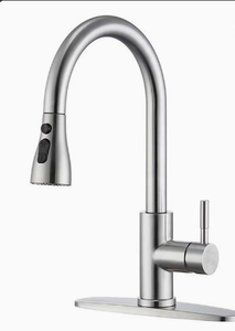 Kitchen Faucet Mixer with Pull Down Sprayer for Sink - Product Image 4