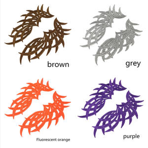 Apliques de encaje de poliéster bordados de colores al por mayor para decoración de vestidos, parches de costura para ropa DIY, mercería al por mayor - Product Image 6