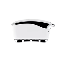 Masseur électrique pour le visage et le cou, drainage lymphatique, Gua Sha, microcourant EMS, outil facial vibrant pour la détoxification et le raffermissement de la peau