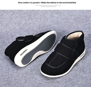 Zapatos para diabéticos youyun para ancianos, zapatos para pie zambo, ejercicio para caminar, rehabilitación de pie ancho hinchado, fabricante profesional - Product Image 3