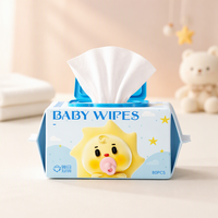 Lingettes humides pour bébé en viscose végétale personnalisables, lingettes écologiques non tissées, lingettes pour nouveau-nés après les repas, usage domestique