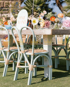 Chaise pour enfant en rotin faite à la main, durable, pour l'extérieur et le salon, idéale pour les fêtes d'anniversaire et les événements (vente en gros) - Product Image 1