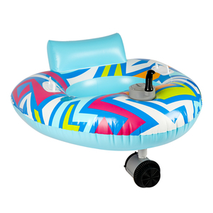 Fauteuil flottant gonflable <span class=keywords><strong>motorisé</strong></span> OEM personnalisé pour adultes, chaise flottante électrique pour piscine, <span class=keywords><strong>tube</strong></span> flottant électrique pour sports nautiques et relaxation - Product Image 5
