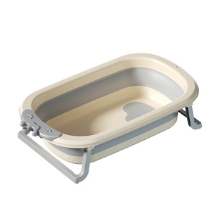 Baby <b>Bath</b> Tub Large Square Type PP Material 0-12 Months Newborn Toddler <b>Bath</b> <b>Seat</b> Multifunctional Design - Product Image 4