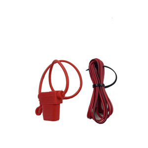 Punta de escape de fibra de carbono con luz LED, tubo recto para modificación de automóviles, actualización de General Motors - Product Image 2