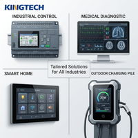 Écran tactile LCD industriel personnalisé Kingtech OEM HMI pour équipement de contrôle industriel, large plage de température, 0,96-28,5 pouces