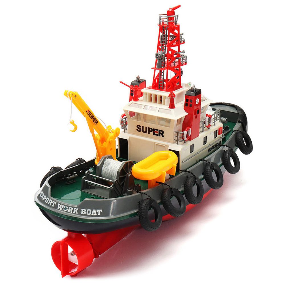 Henglong 3810 RC Boat - Fire Fighting Rescue Radio Control