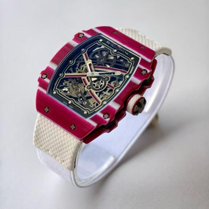 Reloj Deportivo Mecánico de Alta Gama para Hombre Richard, de Fibra de Carbono, Resistente al Agua 3BAR, Correa de Goma de 20mm, RM67, Transfronterizo - Product Image 5