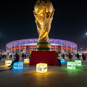 Cubo Luminoso a LED con Logo Personalizzato Gratuito e Telecomando, Luce Notturna, Lampada <span class=keywords><strong>da</strong></span> <span class=keywords><strong>Tavolo</strong></span> <span class=keywords><strong>per</strong></span> <span class=keywords><strong>Ristorante</strong></span> - Product Image 3