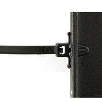 Boling Zip Ties Fabricant OEM/ODM Nylon de qualité industrielle 66 Noir Blanc Attaches de câble à montage autobloquant pour la vente en gros