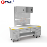 Établi pour travail du bois, plateau de travail rotatif, table élévatrice réglable avec garantie