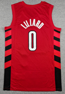 Maillots de basket-ball de haute qualité 2026 New 0 <span class=keywords><strong>Damian</strong></span> <span class=keywords><strong>Lillard</strong></span>, édition City, broderie cousue - Product Image 4
