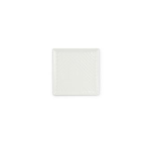 จานเซรามิกสี่เหลี่ยม Excelsa Antalya ขนาด 20x5x1.5 ซม. สีขาว - Product Image 1