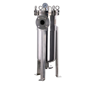 Boîtier de filtre de haute qualité et à débit élevé 40 m³/h en SUS304 avec # Panier filtrant à bière à 2 sacs, conforme aux normes de l'FDA - Product Image 5