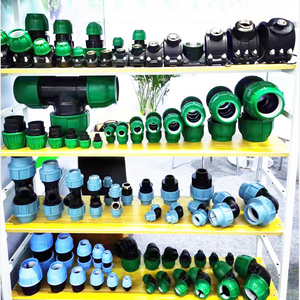 Tùy biến tất cả các loại kích thước HDPE Ống phù hợp 20-110mm PN16 chủ đề nén phù hợp tưới tiêu nông nghiệp hệ thống <span class=keywords><strong>PE</strong></span> - Product Image 4